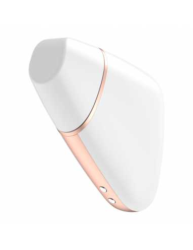 SATISFYER LOVE TRIANGLE ESTIMULADOR Y VIBRADOR - BLANCO