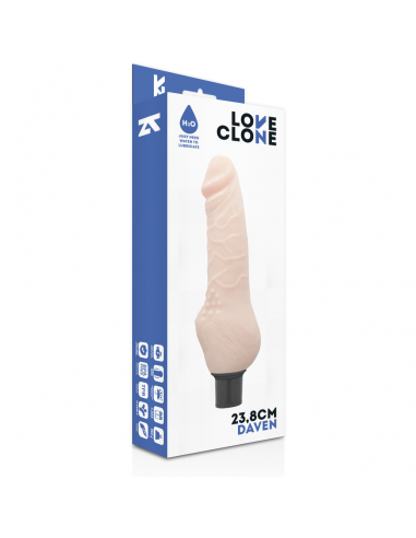 LOVECLONE - DAVEN SELF LUBRICATION REALISTICO 23.8 CM -O- 3.8 CM