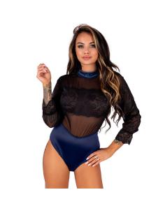 LIVCO CORSETTI FASHION - DRIMINA LC90690 BODY AZUL MARINO 2