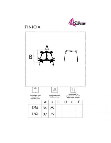 LIVCO CORSETTI FASHION - FINICIA LC90724 LIGUERO NEGRO