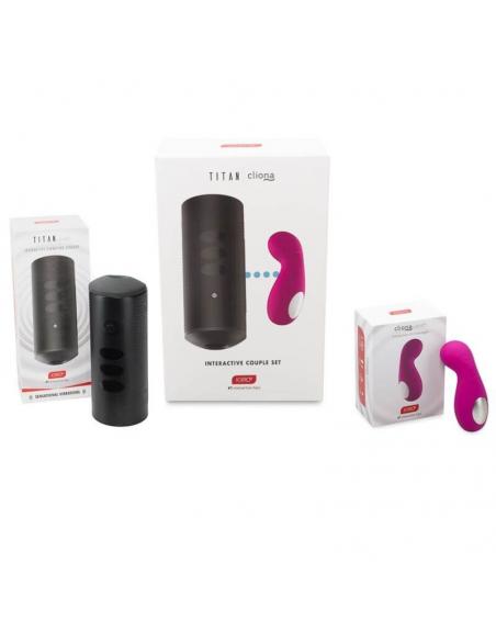 KIIROO - TITAN Y CLIONA SET PAREJAS LILA