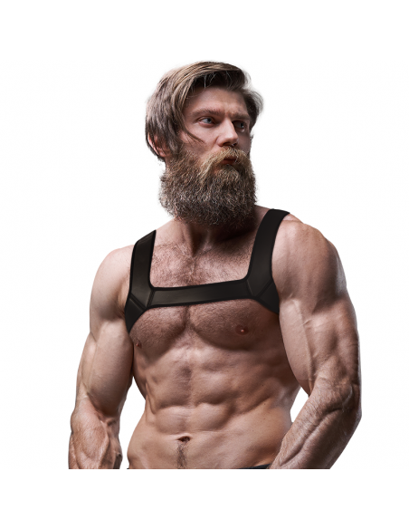 FETISH SUBMISSIVE ATTITUDE - ARNÉS NEOPRENO PECHO HOMBRE TALLA L