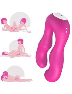 ARMONY - SERAPH VIBRADOR DOBLE CONTROL REMOTO FUCSIA 2