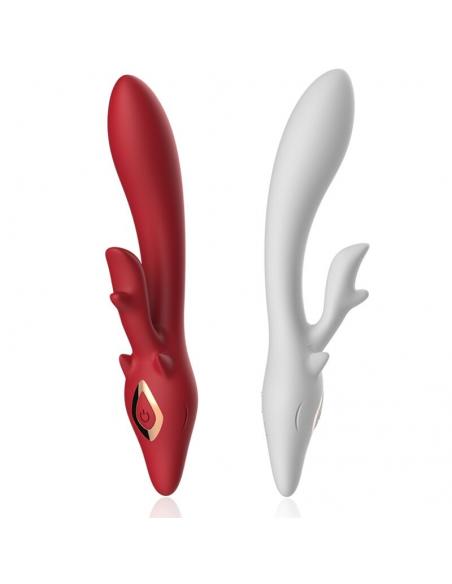 ARMONY - ELK VIBRADOR RABBIT CURVO RED