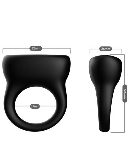 ARMONY - ANILLO VIBRADOR NEGRO