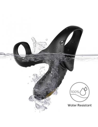 ARMONY - RANGER ANILLO DOBLE VIBRADOR PAREJA NEGRO