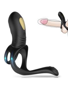 ARMONY - JOY JUMPER ANILLO VIBRADOR PAREJAS & PLUG ANAL NEGRO