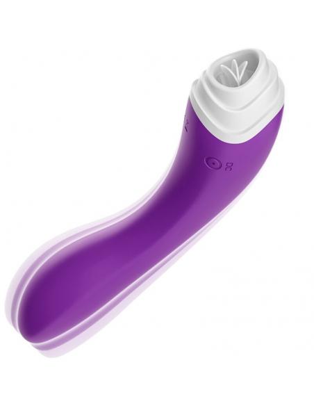 ARMONY - FAIRYLAND ESTIMULADOR CON LENGUA CLITORIS & VIBRADOR VIOLETA