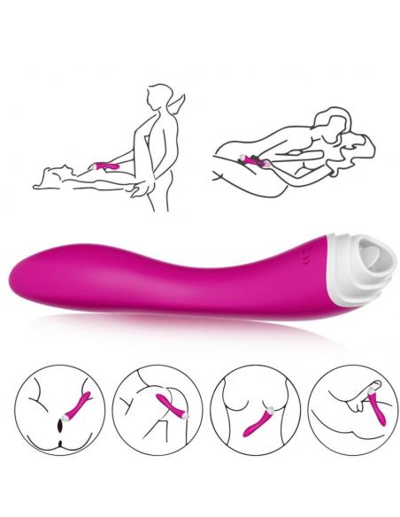 ARMONY - FAIRYLAND ESTIMULADOR CON LENGUA CLITORIS & VIBRADOR VIOLETA
