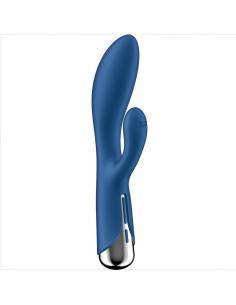 SATISFYER - SPINNING RABBIT 1 ESTIMULACION CLITORIS Y PUNTO G ROJO 2