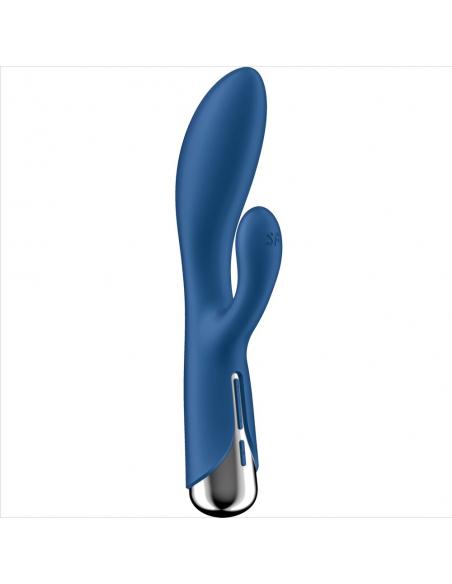 SATISFYER - SPINNING RABBIT 1 ESTIMULACION CLITORIS Y PUNTO G ROJO