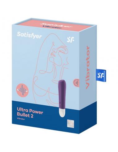 SATISFYER - ULTRA POWER BULLET 2 BALA VIBRADORA MORADA