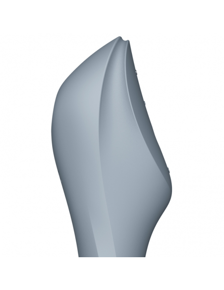 SATISFYER - CURVY TRINITY 3 ESTIMULADOR Y VIBRADOR GRIS