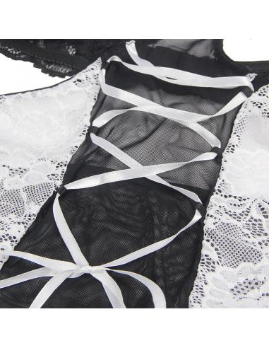 SUBBLIME - DISFRAZ SIRVIENTA BODY S/M