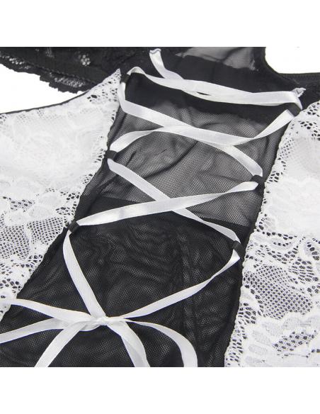 SUBBLIME - DISFRAZ SIRVIENTA BODY S/M