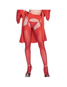 CHILIROSE - CR 4312 MEDIAS LIGUERO ROJO S/M 2