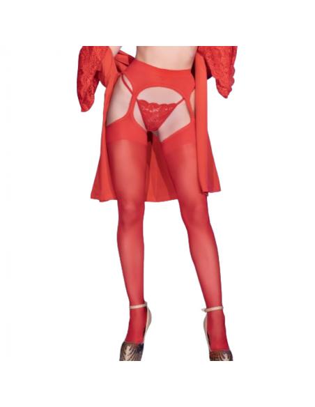 CHILIROSE - CR 4312 MEDIAS LIGUERO ROJO S/M