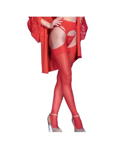 CHILIROSE - CR 4312 MEDIAS LIGUERO ROJO S/M