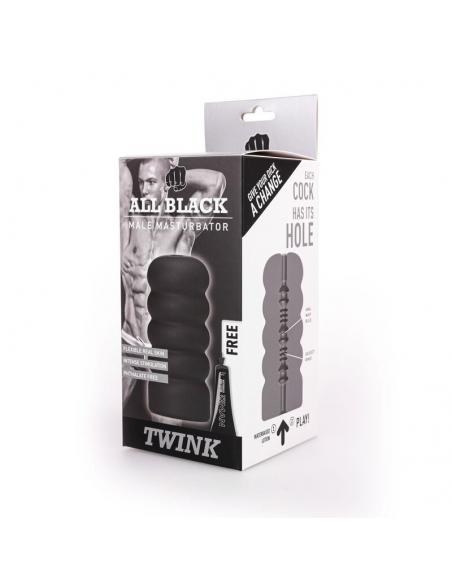 ALL BLACK - MASTURBADOR TWINK