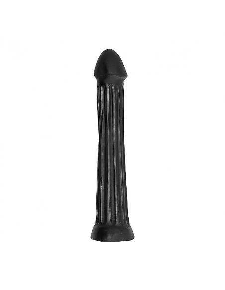 ALL BLACK - PLUG DILDO 31 CM