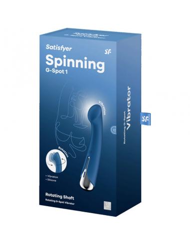 SATISFYER - SPINNING G-SPORT 1 VIBRADOR ROTADOR ROJO