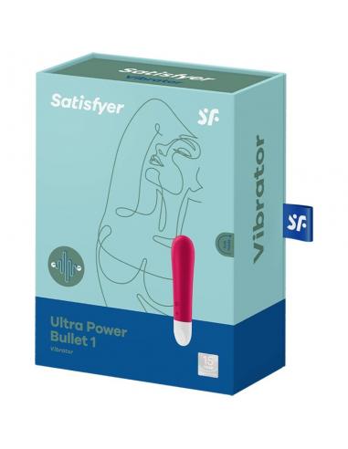 SATISFYER - ULTRA POWER BULLET 1 BALA VIBRADORA ROJA