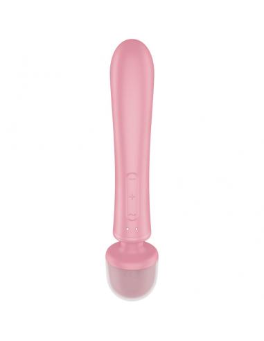 SATISFYER - TRIPLE LOVER MASAJEADOR VIBRADOR RABBIT ROSA