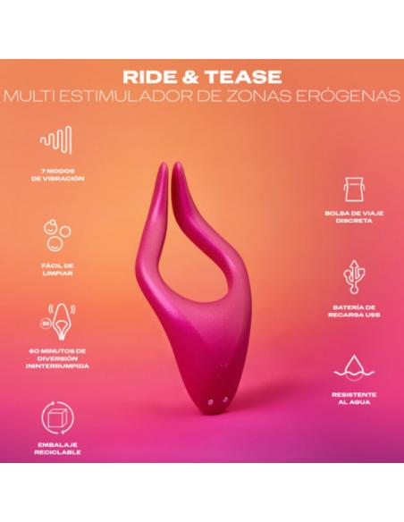 DUREX - TOY MULTIESTIMULADOR RIDE & TEASE