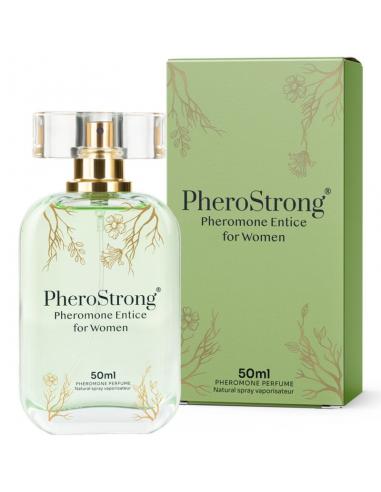 PHEROSTRONG - PERFUME CON FEROMONAS ENTICE PARA MUJER 50 ML