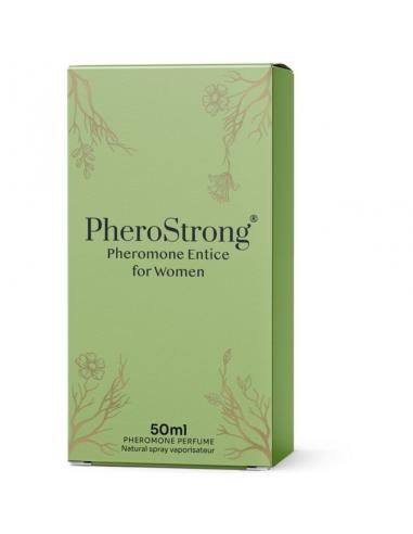PHEROSTRONG - PERFUME CON FEROMONAS ENTICE PARA MUJER 50 ML