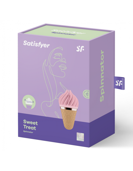SATISFYER - SWEET TREAT SPINNATOR NEGRO