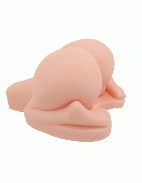 CRAZY BULL - TRASERO REALISTICO POSICION PERRITO DOBLE CANAL