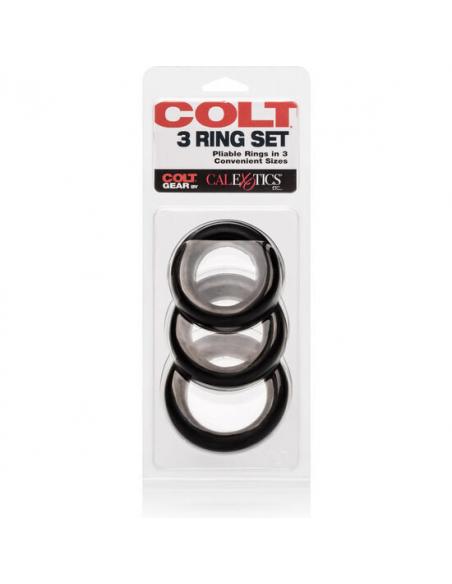 CALEXOTICS - COLT SET 3 ANILLOS PENE Y TESTICULOS