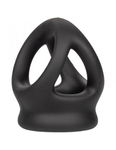 CALEXOTICS - ALPHA ANILLO DE JAULA DOBLE NEGRO