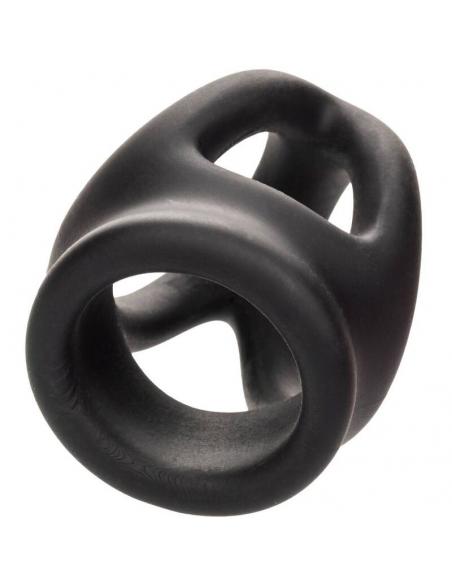 CALEXOTICS - ALPHA ANILLO DE JAULA DOBLE NEGRO