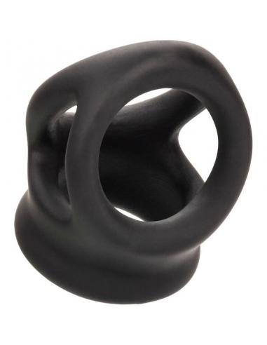 CALEXOTICS - ALPHA ANILLO DE JAULA DOBLE NEGRO