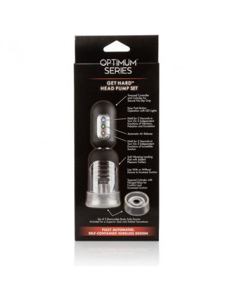 CALEXOTICS - GET HARD HEAD PUMP SET BOMBA DESARROLLADORA AUTOMTICA