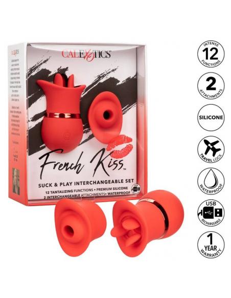CALEXOTICS - FRENCH KISS SUCK & PLAY SET