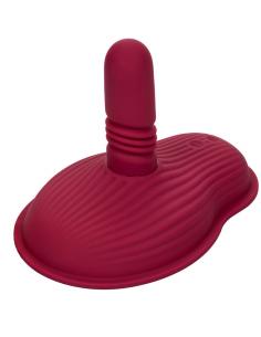 CALEXOTICS - RIDER MASAJEADOR DOBLE MOTOR CONTROL REMOTO ROJO