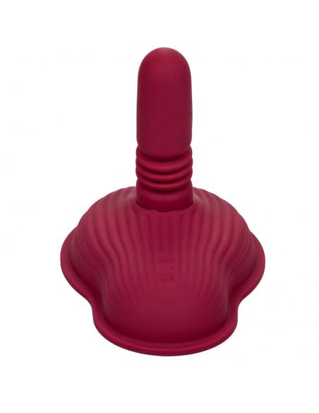 CALEXOTICS - RIDER MASAJEADOR DOBLE MOTOR CONTROL REMOTO ROJO