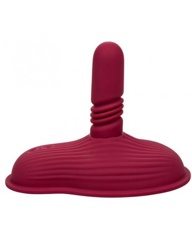 CALEXOTICS - RIDER MASAJEADOR DOBLE MOTOR CONTROL REMOTO ROJO