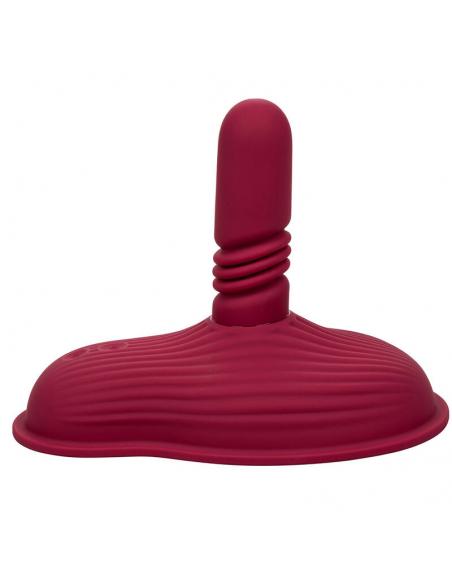 CALEXOTICS - RIDER MASAJEADOR DOBLE MOTOR CONTROL REMOTO ROJO