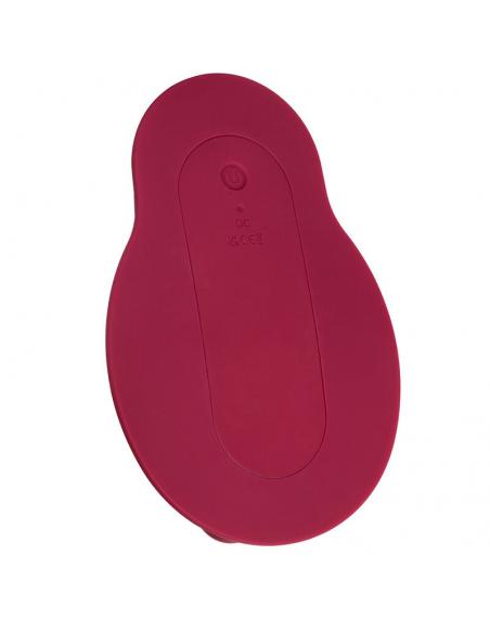 CALEXOTICS - RIDER MASAJEADOR DOBLE MOTOR CONTROL REMOTO ROJO