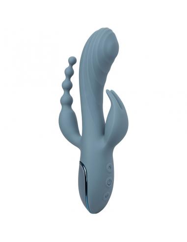 CALEXOTICS - VIBRADOR TRIPLE ÉXTASIS GRIS