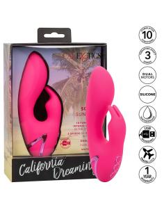 CALEXOTICS - SO. CAL SUSHINE VIBRATOR RABBIT FUCSIA BY CALIFORNIA DREAMING 2