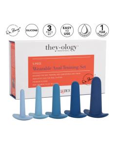 CALEXOTICS - WEARABLE ANAL TRAINING SET 5 PIECES