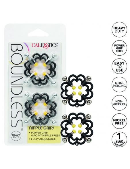 CALEXOTICS - BOUNDLESS AGARRES PARA PEZONES