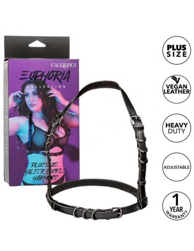 CALEXOTICS - EUPHORIA ARNÉS HATLER CON HEBILLA TALLA GRANDE NEGRO