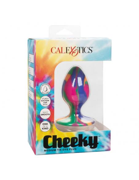 CALEXOTICS - CHEEKY MEDIUM TIE-DYE PLUG ANAL
