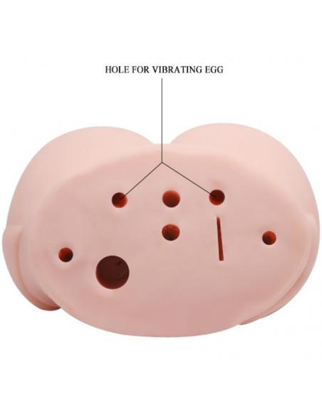 CRAZY BULL - VAGINA Y ANO REALISTICOS CON VIBRACION